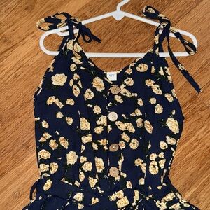 Romper with belt new size 6